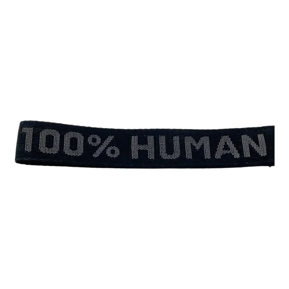 Everlane 100% Human Key Chain Keychain Black / Gray